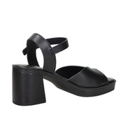 Ariel Donna Sandalo con tacco 17198 Nero