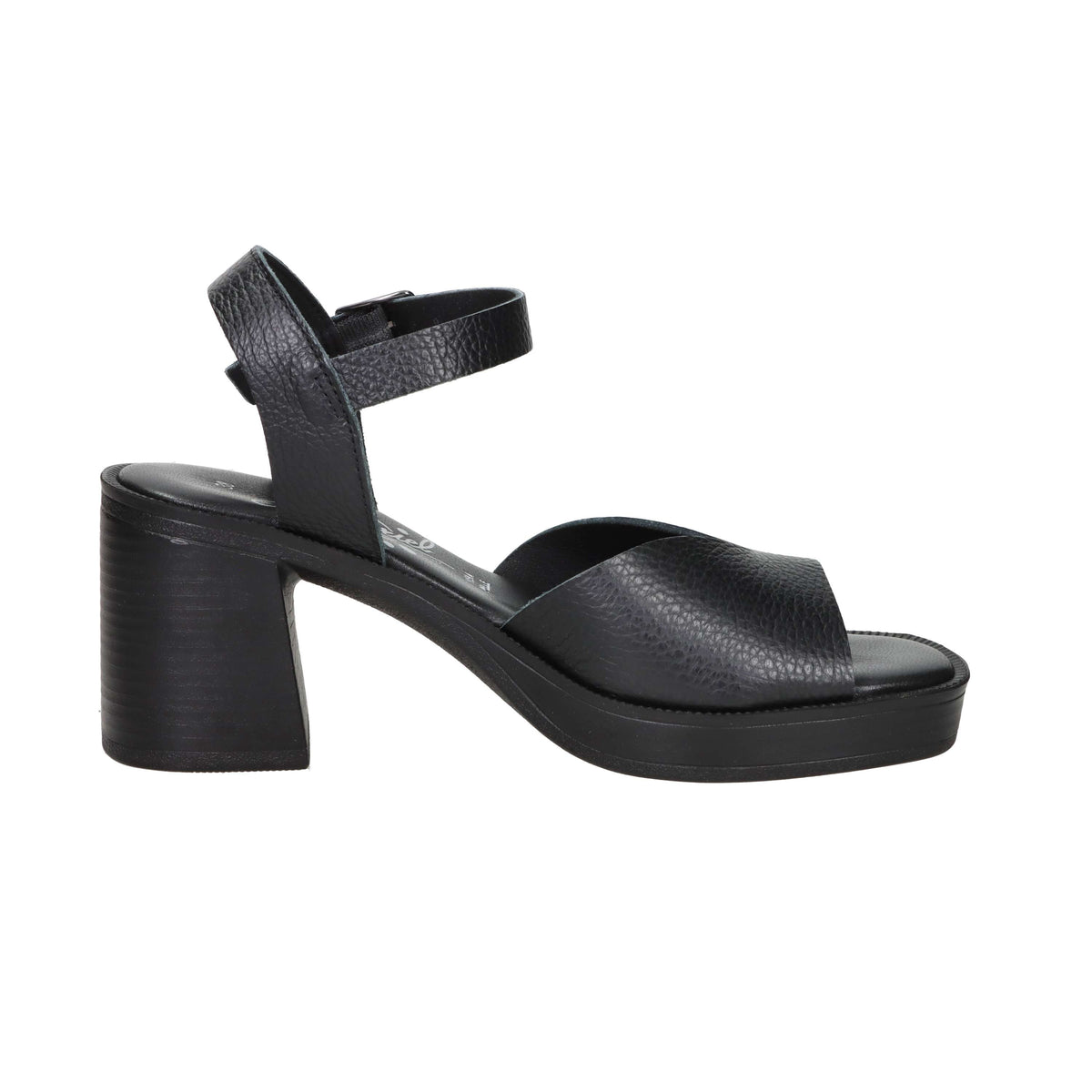Ariel Donna Sandalo con tacco 17198 Nero