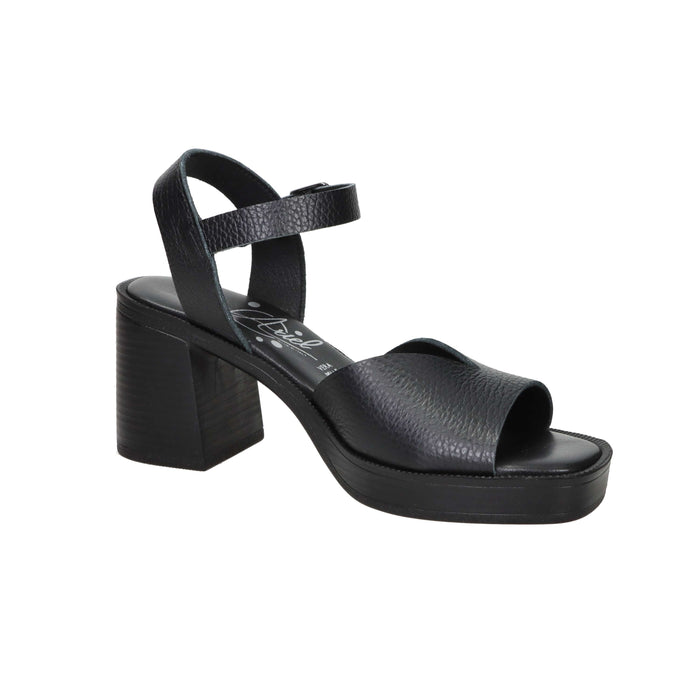 Ariel Donna Sandalo con tacco 17198 Nero