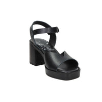 Ariel Donna Sandalo con tacco 17198 Nero