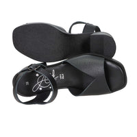Ariel Donna Sandalo con tacco 17198 Nero