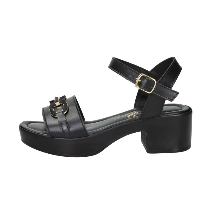 Sandalia con tacón para mujer Ariel 17232 Negro