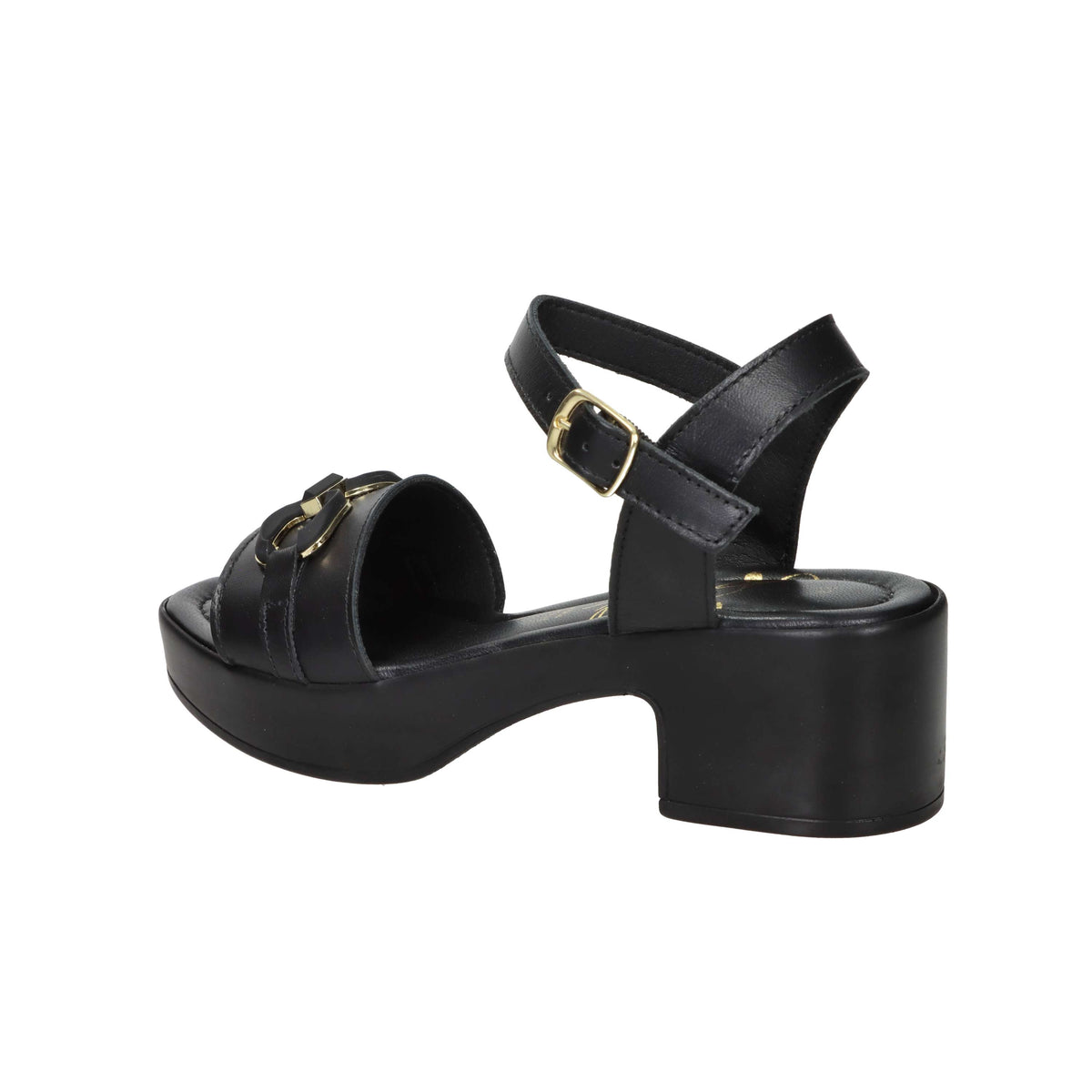 Sandalia con tacón para mujer Ariel 17232 Negro