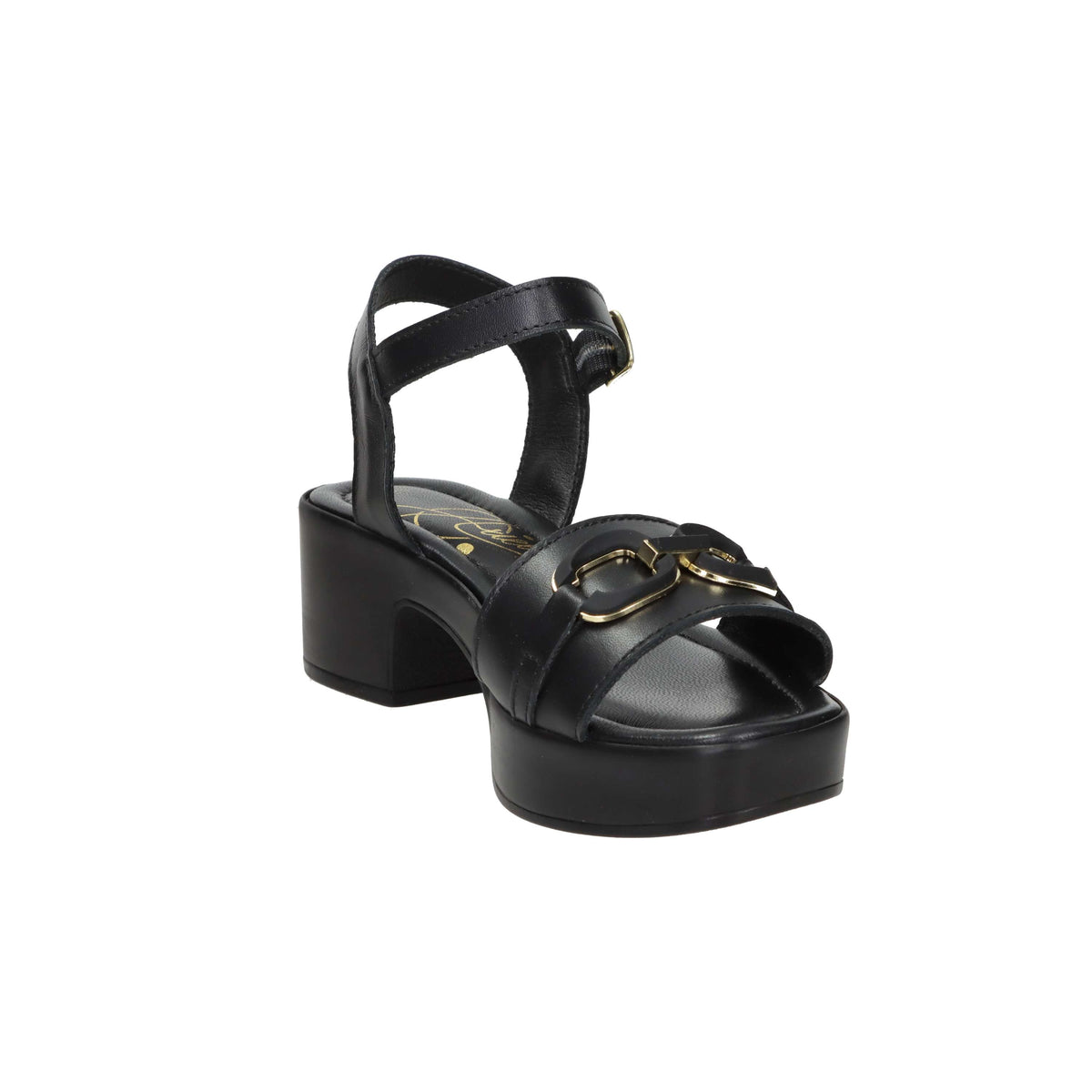 Sandalia con tacón para mujer Ariel 17232 Negro