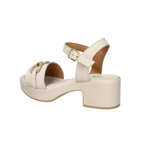 Sandalia con tacón para mujer Ariel 17232 Beige