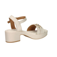 Sandalia con tacón para mujer Ariel 17232 Beige