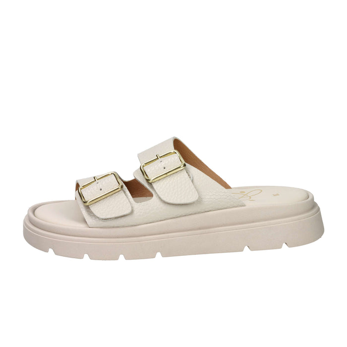 Sandalia baja para mujer Ariel 16365 Beige
