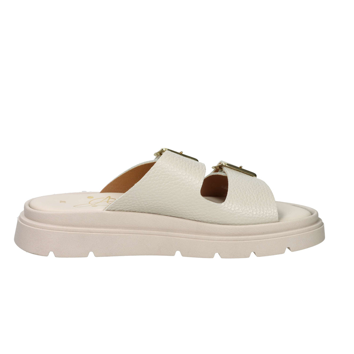 Sandalia baja para mujer Ariel 16365 Beige