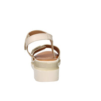 Ariel Donna Sandalo con zeppa 17142 Beige