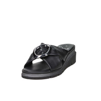Sandalia con cuña para mujer Ariel 17152 Negro