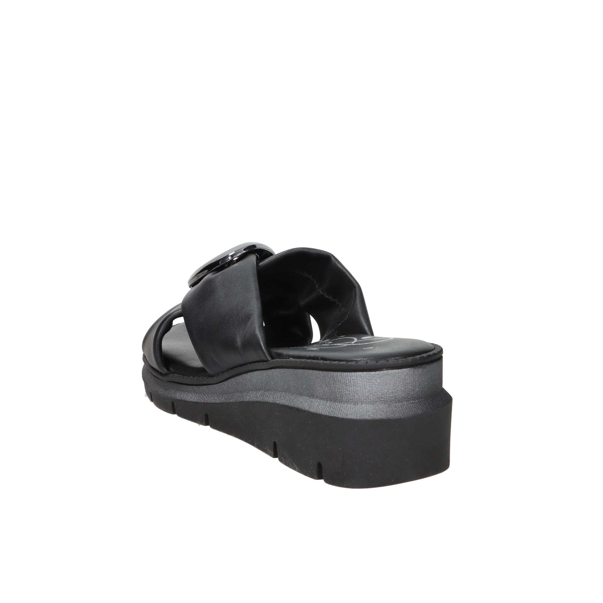 Sandalia con cuña para mujer Ariel 17152 Negro