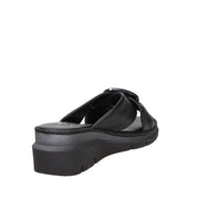 Sandalia con cuña para mujer Ariel 17152 Negro