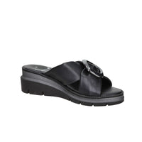 Sandalia con cuña para mujer Ariel 17152 Negro