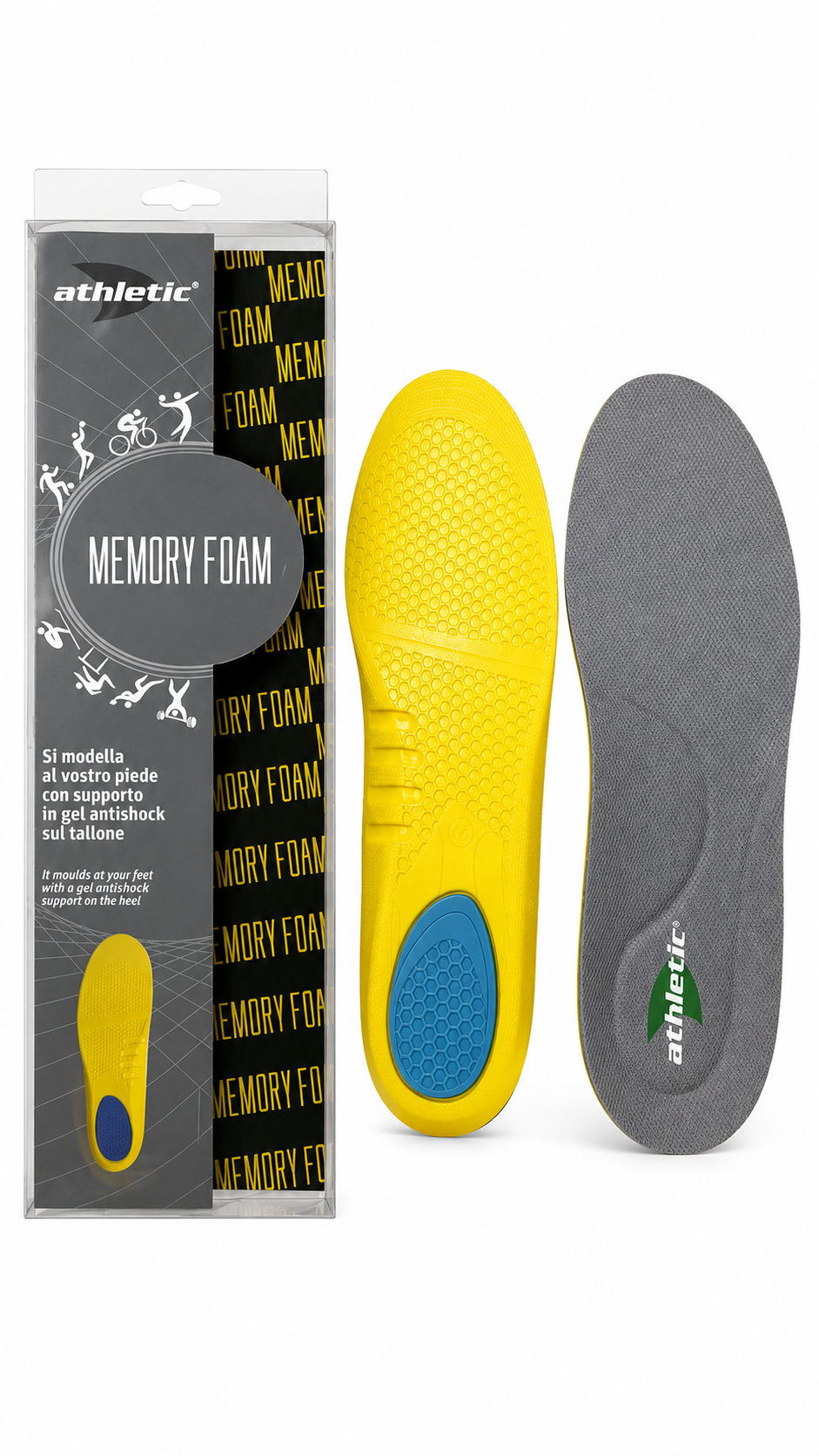 Athletic Unisex Adult Insole 899.000.040