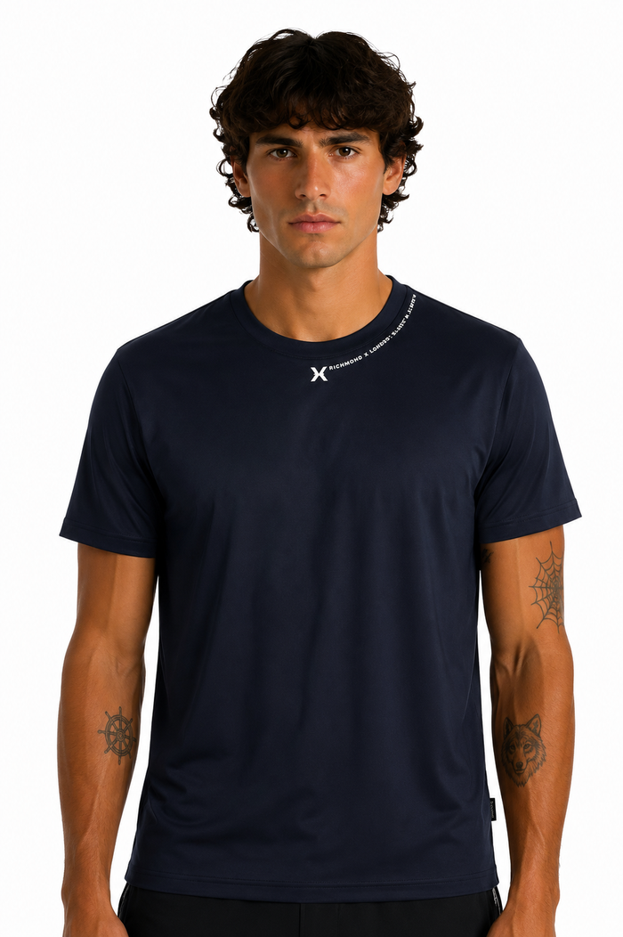 Richmond X Uomo T-shirt UMP26038TS Blu