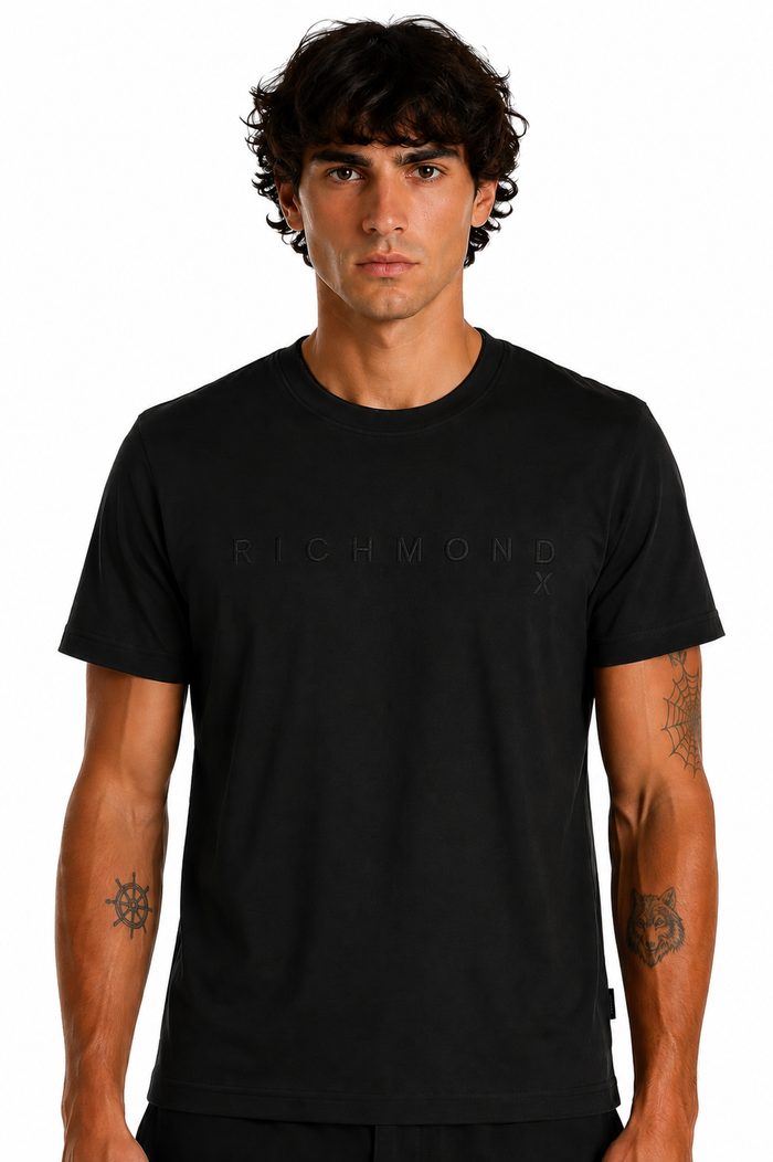 Richmond X Uomo T-shirt UMP26018TS Nero
