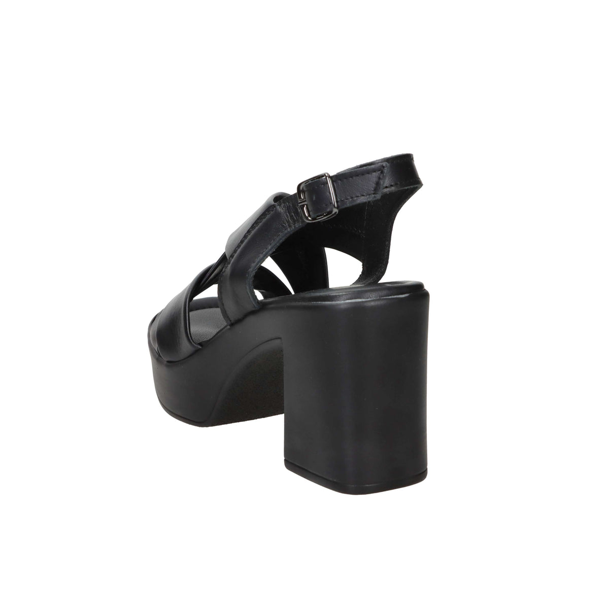 Ariel Damen Sandale mit Absatz 17236 Schwarz