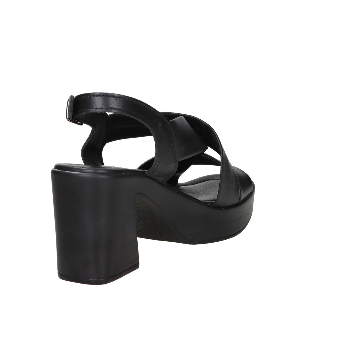 Ariel Donna Sandalo con tacco 17236 Nero