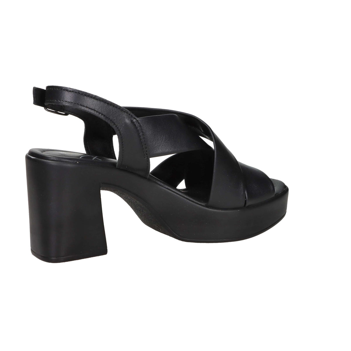 Ariel Donna Sandalo con tacco 17236 Nero