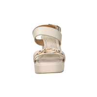 Ariel Mujer Sandalia con tacón 17238 Beige