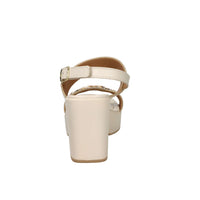 Ariel Mujer Sandalia con tacón 17238 Beige