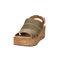 Ariel Mujer Sandalia con cuña 17171 Topo
