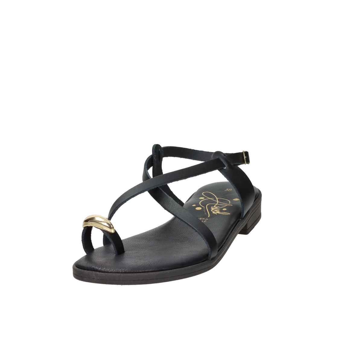 Ariel Mujer Sandalia baja 17247 Negro