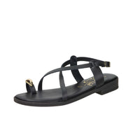 Ariel Mujer Sandalia baja 17247 Negro
