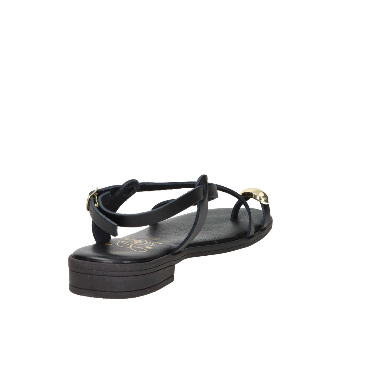 Ariel Mujer Sandalia baja 17247 Negro
