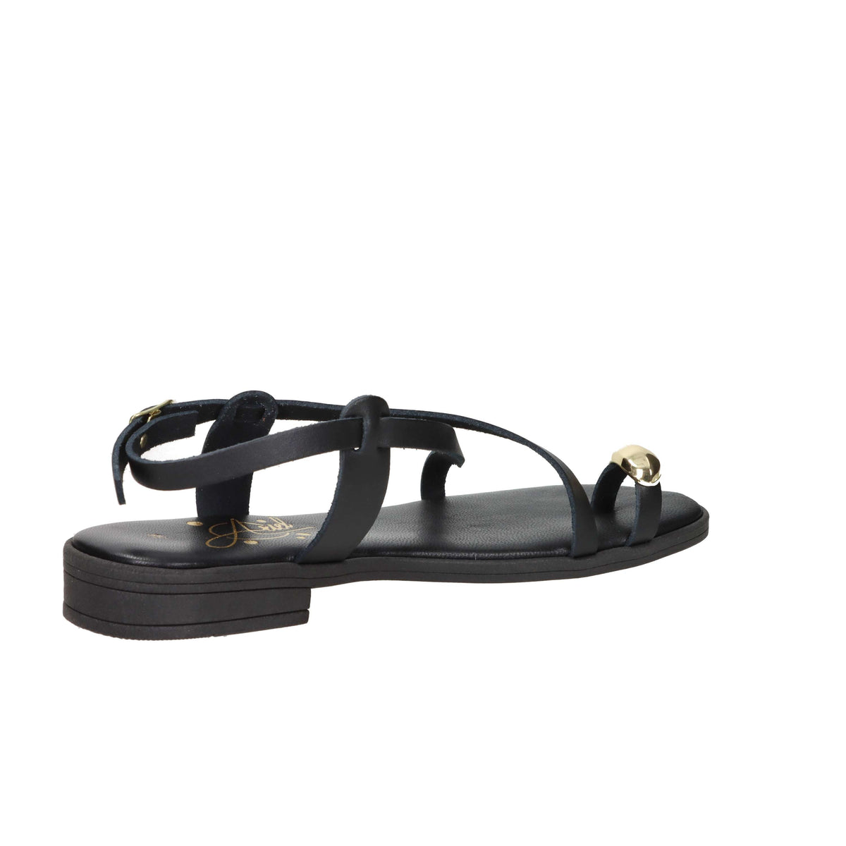 Ariel Mujer Sandalia baja 17247 Negro