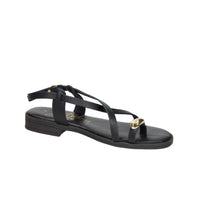 Ariel Mujer Sandalia baja 17247 Negro
