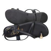 Ariel Mujer Sandalia baja 17247 Negro