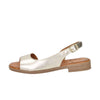 Sandalia baja para mujer Ariel 16990 Platino