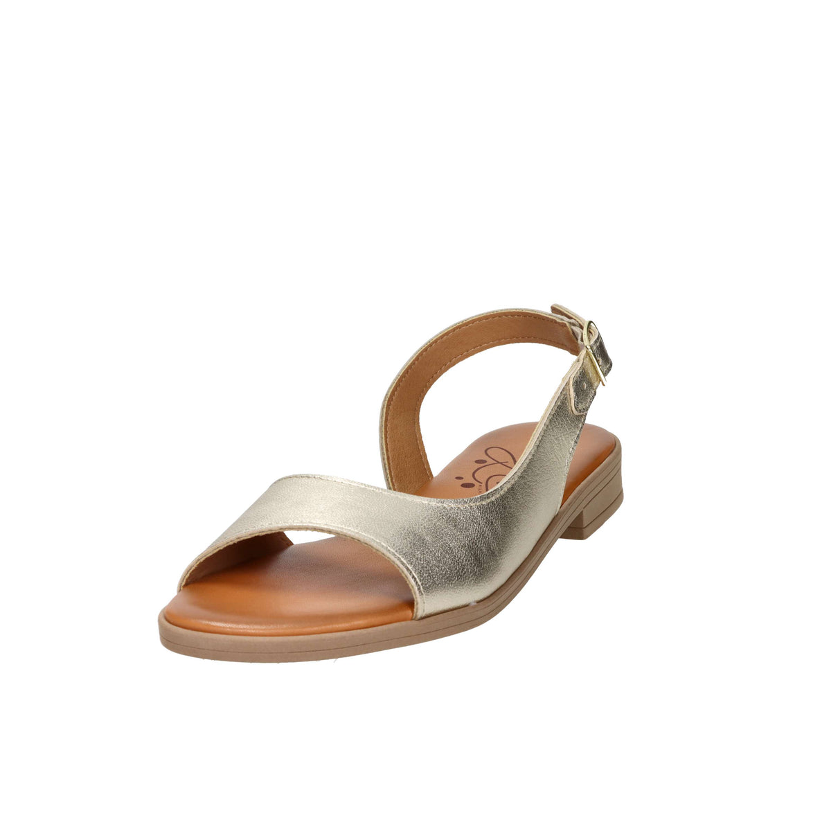 Sandalia baja para mujer Ariel 16990 Platino