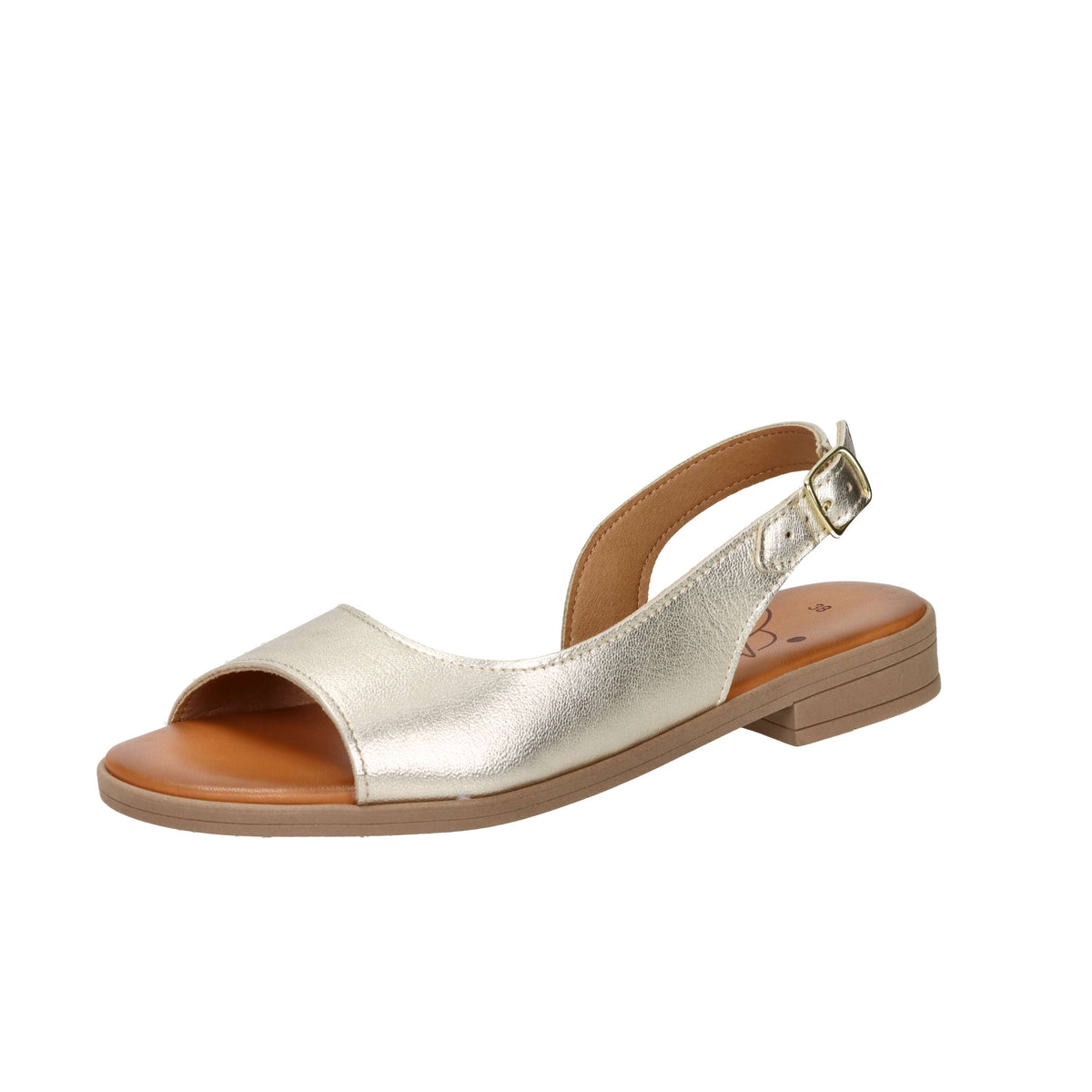 Sandalia baja para mujer Ariel 16990 Platino