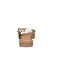 Sandalia baja para mujer Ariel 16990 Platino