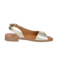 Sandalia baja para mujer Ariel 16990 Platino