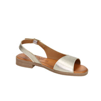 Sandalia baja para mujer Ariel 16990 Platino