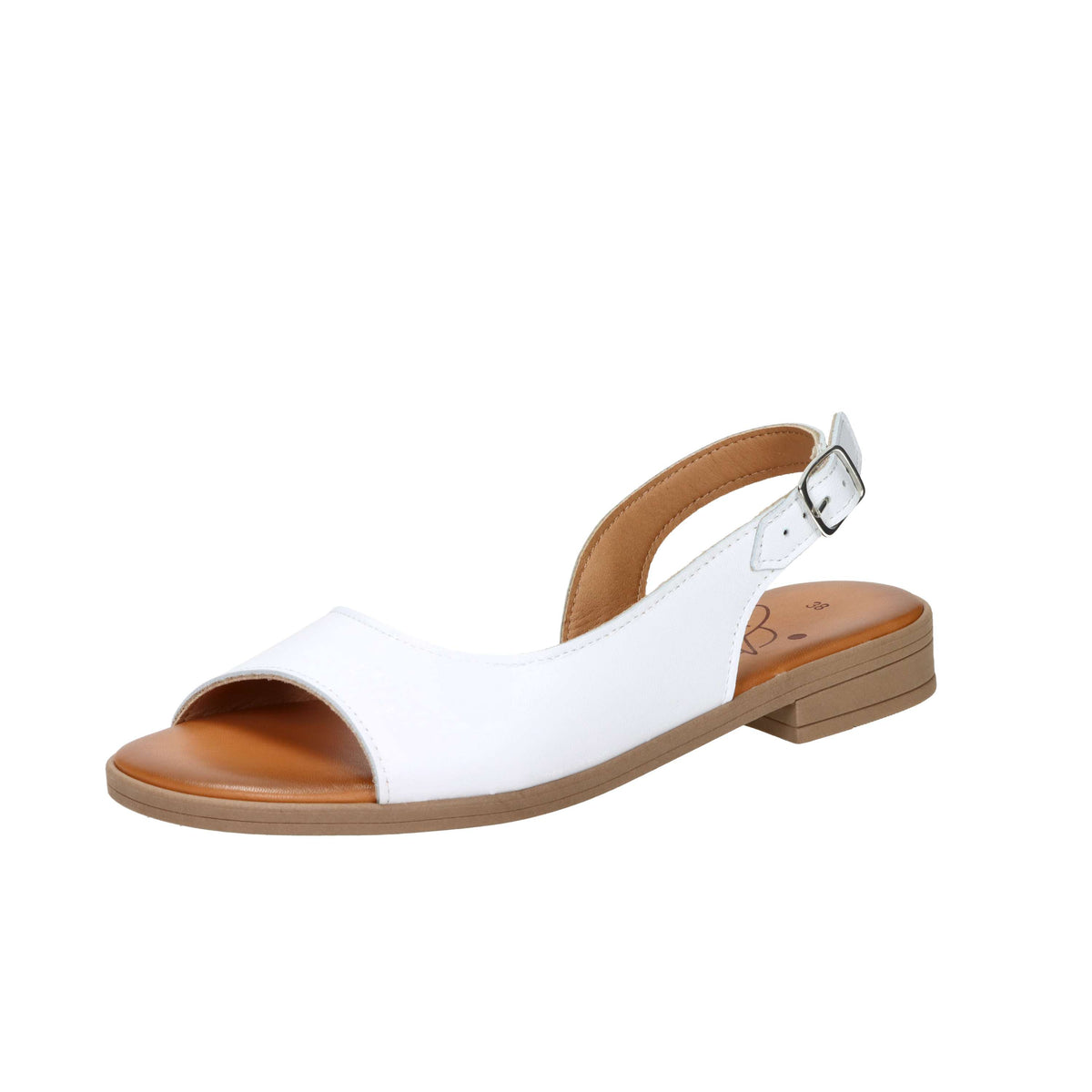 Sandalia baja para mujer Ariel 16990 Blanco