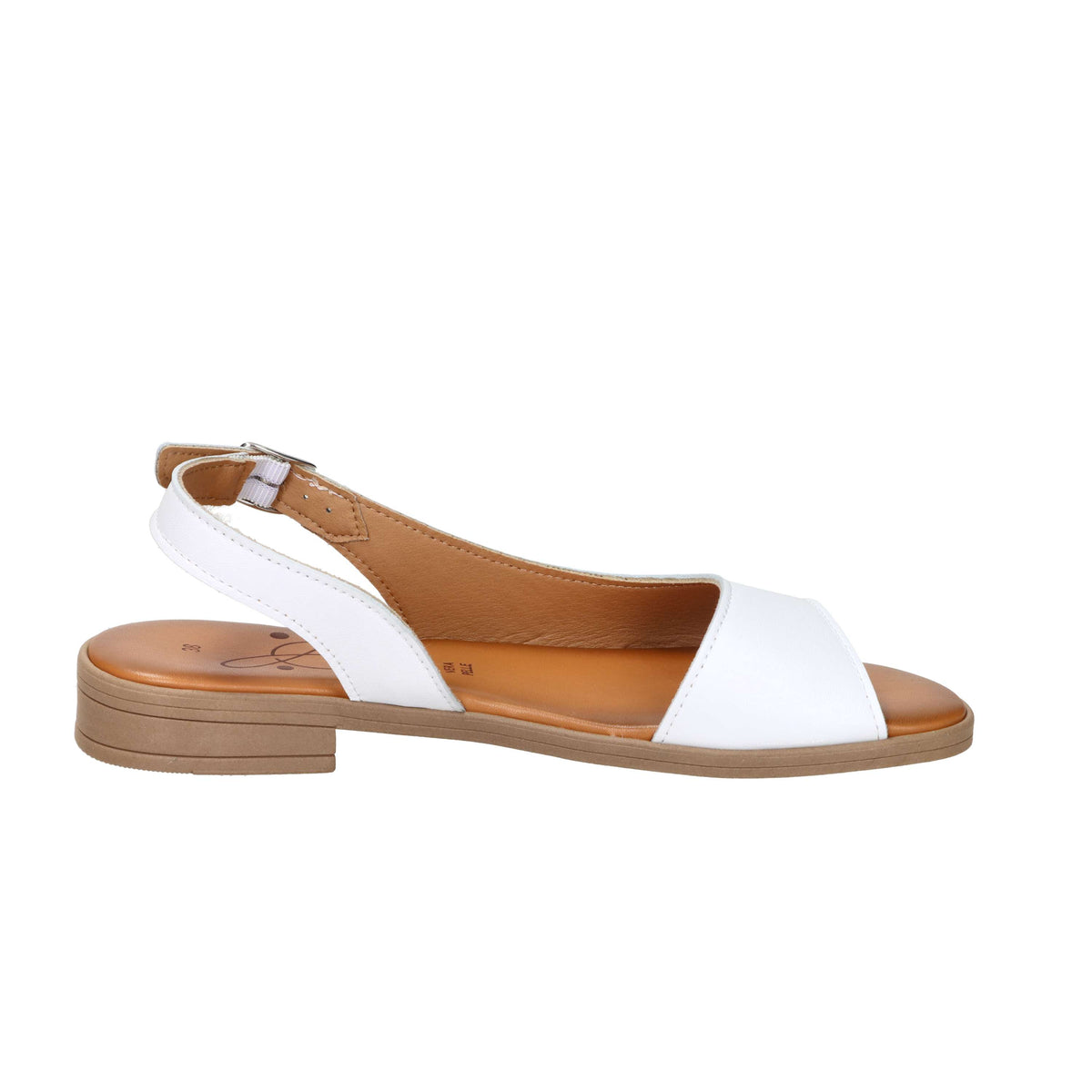 Sandalia baja para mujer Ariel 16990 Blanco