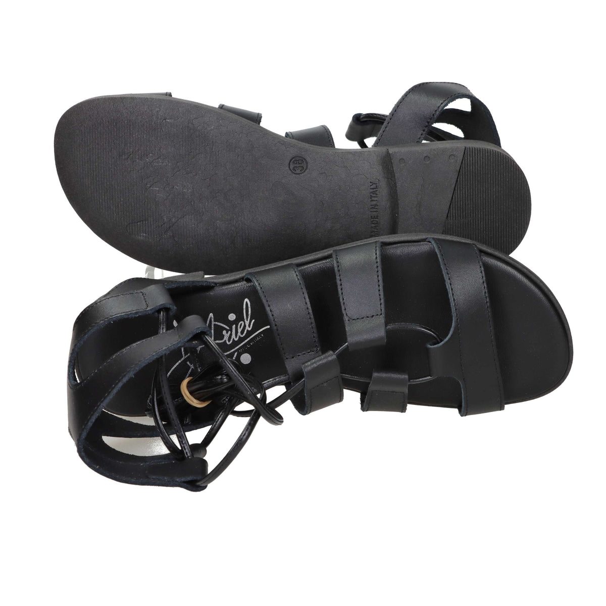 Sandalia baja para mujer Ariel 17253 Negro