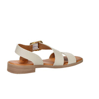 Sandalia baja para mujer Ariel 17070 Beige