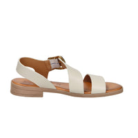 Sandalia baja para mujer Ariel 17070 Beige
