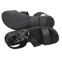 Sandalia baja para mujer Ariel 17070 Negro