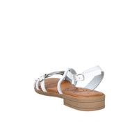 Sandalia baja para mujer Ariel 17090 Blanco