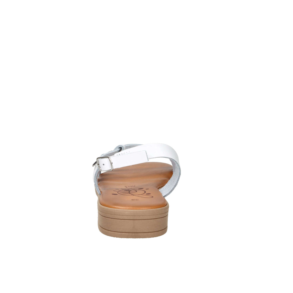 Sandalia baja para mujer Ariel 17090 Blanco