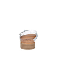 Sandalia baja para mujer Ariel 17090 Blanco