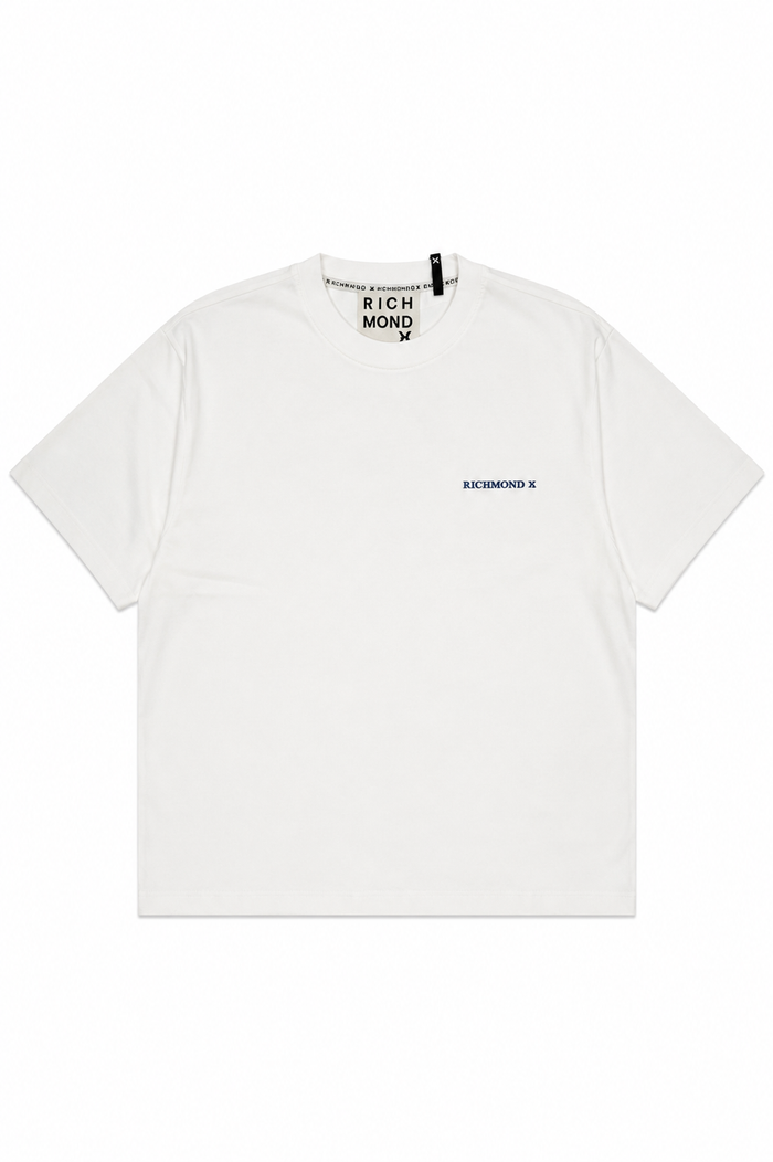 Richmond X Uomo T-shirt UMP26027TS Bianco