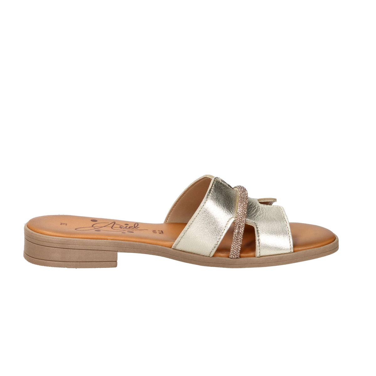 Ariel Mujer Zapatilla baja 17288 Platino