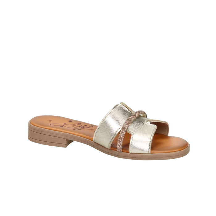 Ariel Mujer Zapatilla baja 17288 Platino
